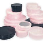 eLX-style wafer jar family in multiple sizes for partial-lot shipping