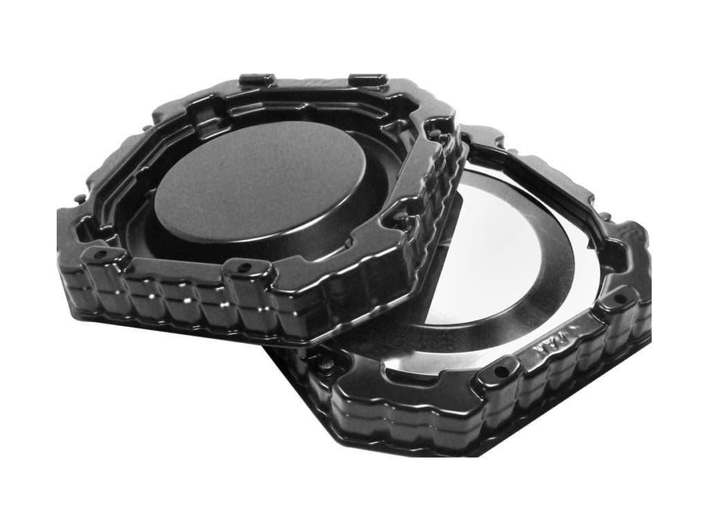Open single flex frame shippers