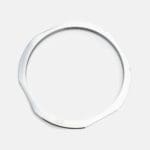 Metal film frame for 300mm wafers with laser-marked identification